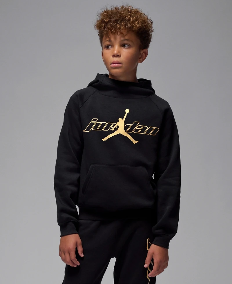Jordan Boys 8-18 Logo Detail Hoodie