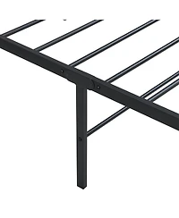 Streamdale Furniture Twin Black Metal Bed Frame- Heavy Duty, Quiet, Easy Assembly
