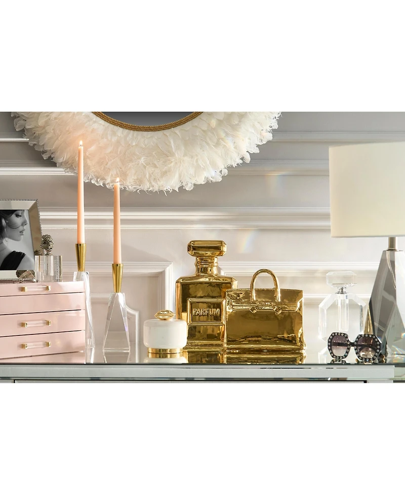 Z Gallerie Parfum Bottle Coin Bank