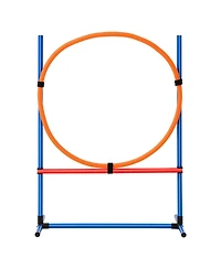 Cozito 4-Piece Dog Agility Training Set with Jump Ring & Hurdles