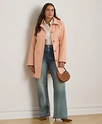 Lauren Ralph Women's Hooded Raincoat