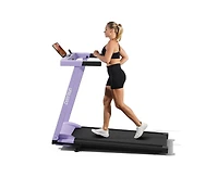 DeerRun All-New 2026 A1 Pro Move Smart Foldable Treadmill with 6% Incline 350Lbs, 10mph