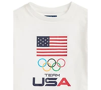 Polo Ralph Lauren Boys' 2-7 Team Usa Graphic Print T-Shirt