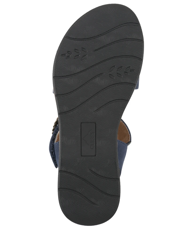 Cliffs by White Mountain Women's Bonique Flat Sandals