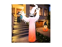 Mondawe 12 ft Halloween Inflatable Decoration with Built-in Led Lights