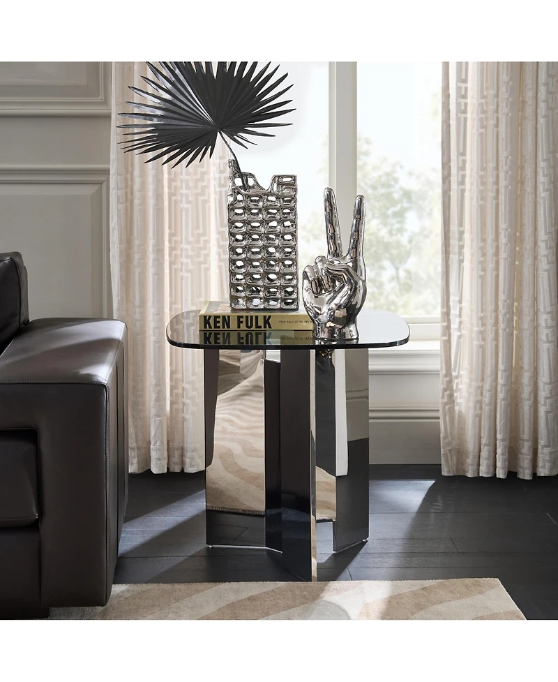 Z Gallerie Reflective Coffee Table