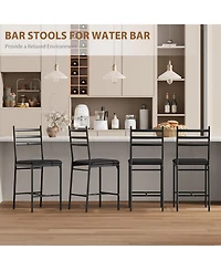 gaomon Bar Stools Set of 2, 26 in Height Bar Stools