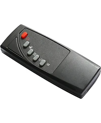 Flynama 3 inch electric fireplace insert, ultra thin heater with log set & realistic flame, remote control with timer, overheating protection