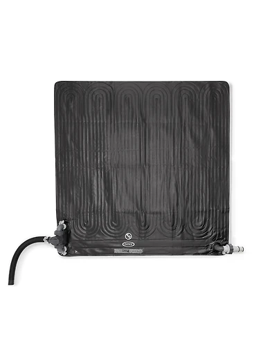 Intex Solar Water Heater Mat for 8,000 Gallon Above Ground Swimming Pool, Black