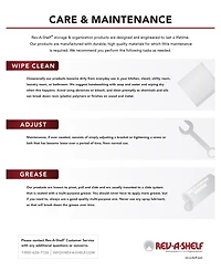 Rev-a-Shelf Double Pullout Trash Cans 35 qt. w/ Soft-close Slides, 4WCSC-2135DM-2