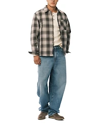 Buffalo David Bitton Men's Samuel Plaid Long-Sleeve Shirt