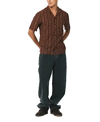 Buffalo David Bitton Men's Sandro Printed Short-Sleeve Camp Shirt