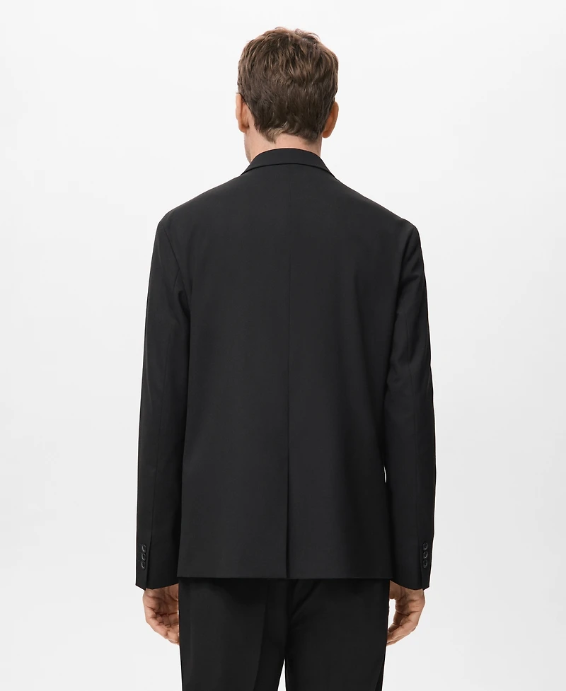Mango Men's Straight-Fit Suit Jacket