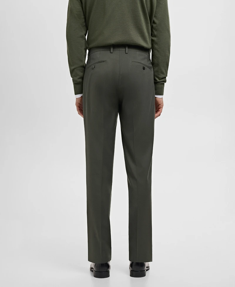Mango Men's Milan Slim-Fit Suit Pants