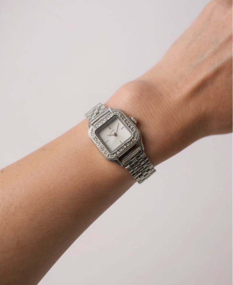 Abingdon Co. Women's Sloane Crystal-Accent Bracelet Watch, 24mm