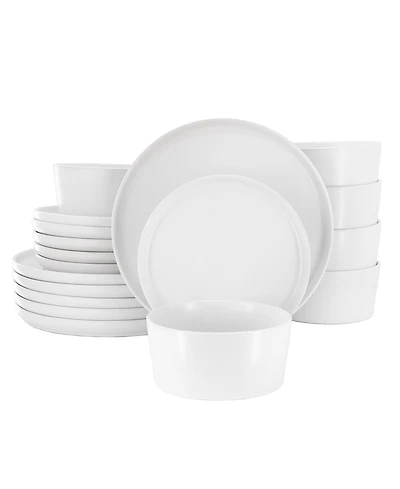 Elama Josh 18-Pc. Dinnerware Set, Service For 6