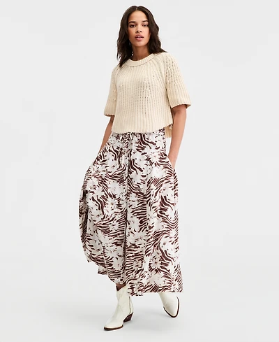 Free People Women's Zephyr Bustle Convertible Maxi Skirt