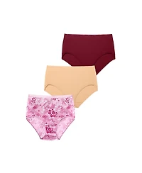 Woman Within Women's Within Modern Cotton Spandex Brief 3-Pack