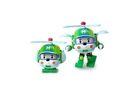 Robocar Poli 4" Transforming Robot Hellicopter - Helly | Emergency Rescue Vehicle Action Figures | Kids Educational Pretend Play Toy