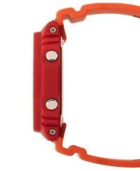 G-Shock Men's Japanese Quartz Red Resin Charles Darwin Foundation Limited Edition Watch 45.4mm