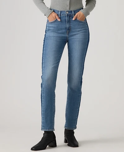 Levi's Juniors' Straight Leg High-Rise Jeans