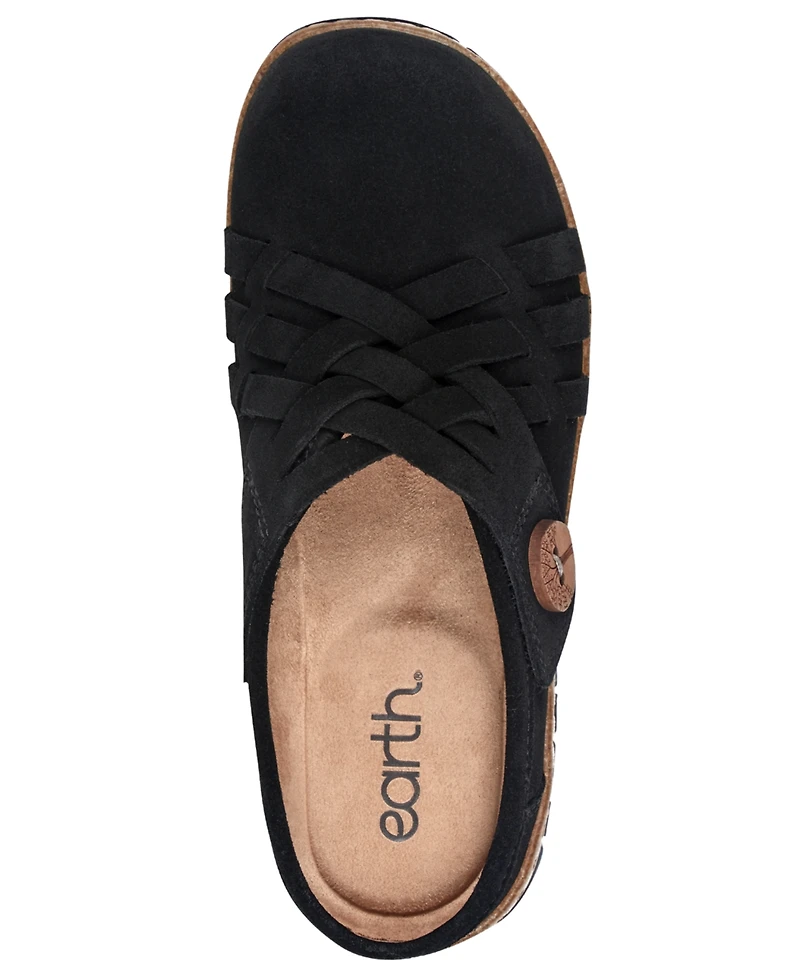 Earth Women's Emis Woven Slip-On Clogs