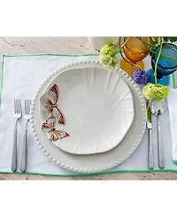 Bordallo Pinheiro Cloudy Butterflies By Claudia Schiffer Dinner Plates, Set of 4