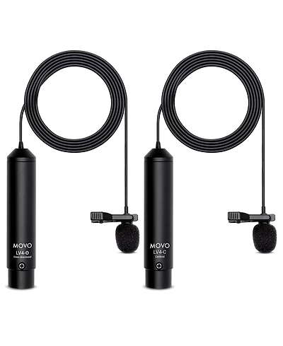 Movo LV4-c Cardioid Xlr Lavalier Microphone