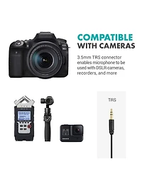 Movo Wmx-lav Lavalier Microphone for The Wmx-1, Wmx-7, Wmx-20 and Edge Wireless Systems