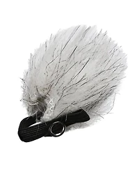 Movo WS10n Universal Furry Outdoor Microphone Windscreen Muff for All Lavalier Microphones (5 Pack)