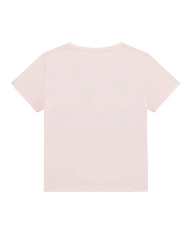 Guess Girls' 7-16 Round Neck T-Shirt