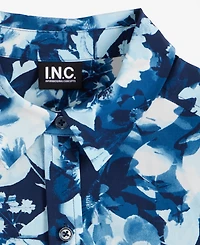 I.n.c. International Concepts Petite Floral-Print Shirt, Macy's Exclusive