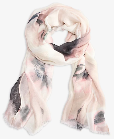 I.n.c. International Concepts Watercolor Mia Floral Oblong Scarf, Macy's Exclusive