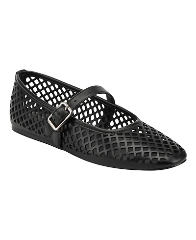 Marc Fisher Women's Baina Mesh Mary Jane Dress Flats