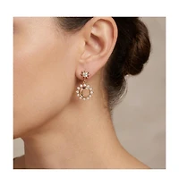 Crystal Celestial Drop Earrings