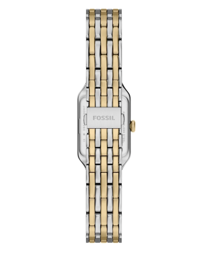 Fossil Women's Raquel Three-Hand Two-Tone Stainless Steel Watch, 18mm