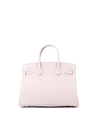 Pre-Owned HERMES Birkin 30 Handbag Light Togo with Gold Hardware