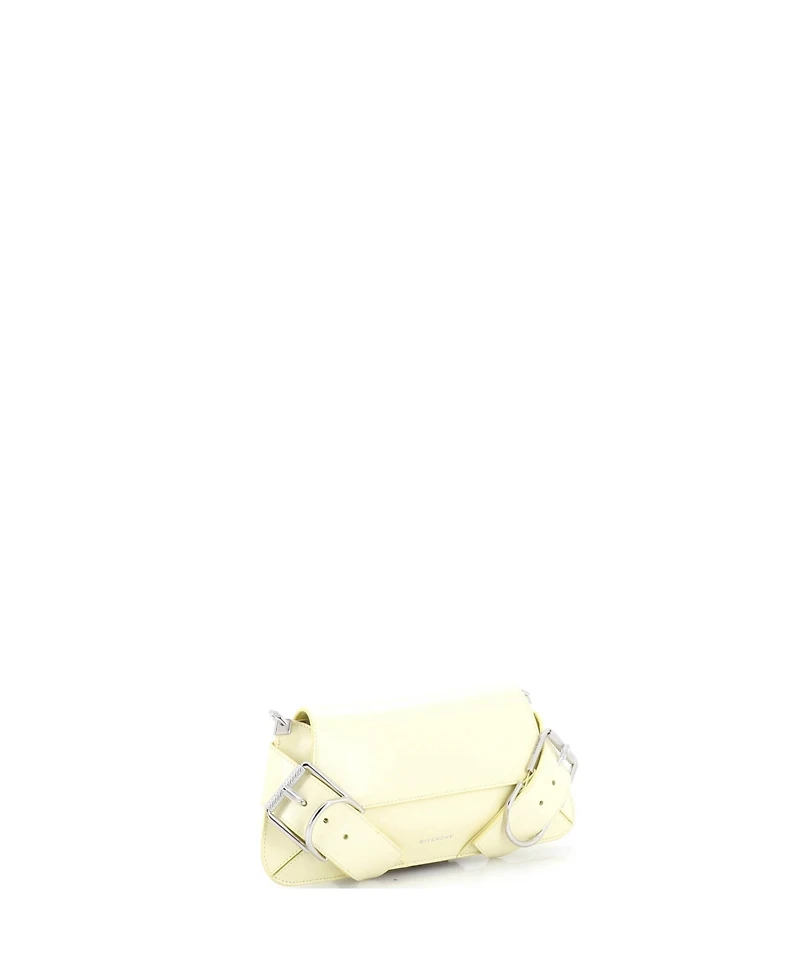 Pre-Owned Givenchy Voyou Shoulder Flap Bag Leather