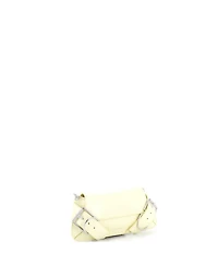 Pre-Owned Givenchy Voyou Shoulder Flap Bag Leather