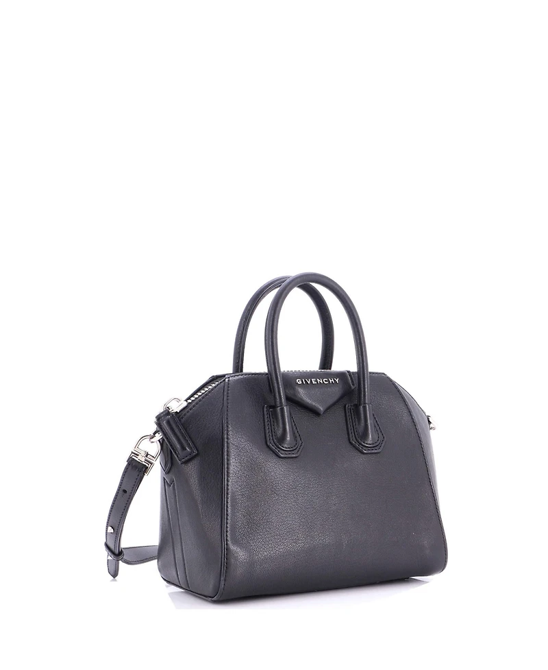 Pre-Owned Givenchy Mini Antigona Bag Leather
