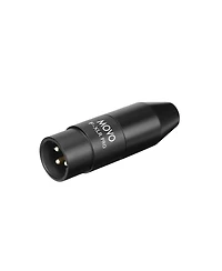 Movo Fxlr-pro 3.5mm (Trs) Mini-Jack Female Microphone Adapter to 3-pin Xlr Male Connector