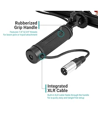 Movo BWS1000 Blimp Wind & Vibration Protection System for Shotgun Microphones