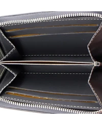 Pre-Owned Goyard Compact Zip Wallet Coated Canvas