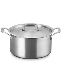 Le Creuset Essential Stainless Steel 6.5-Quart Deep Round Stockpot