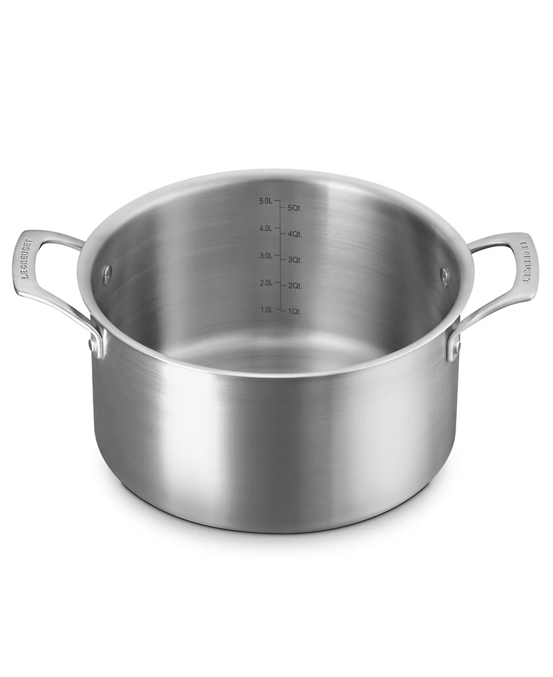 Le Creuset Essential Stainless Steel 13-Pc. Cookware Set