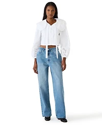 Steve Madden Women's Wrenn Long-Sleeve Top