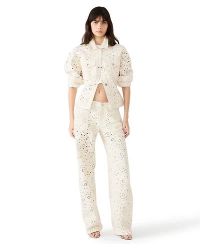 Steve Madden Women's Henrietta Button-Front Jacket