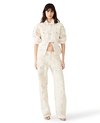 Steve Madden Women's Henrietta Button-Front Jacket