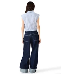 Steve Madden Women's Sleeveless Scout Shirt