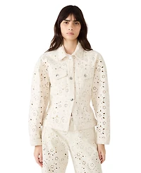 Steve Madden Women's Henrietta Button-Front Jacket